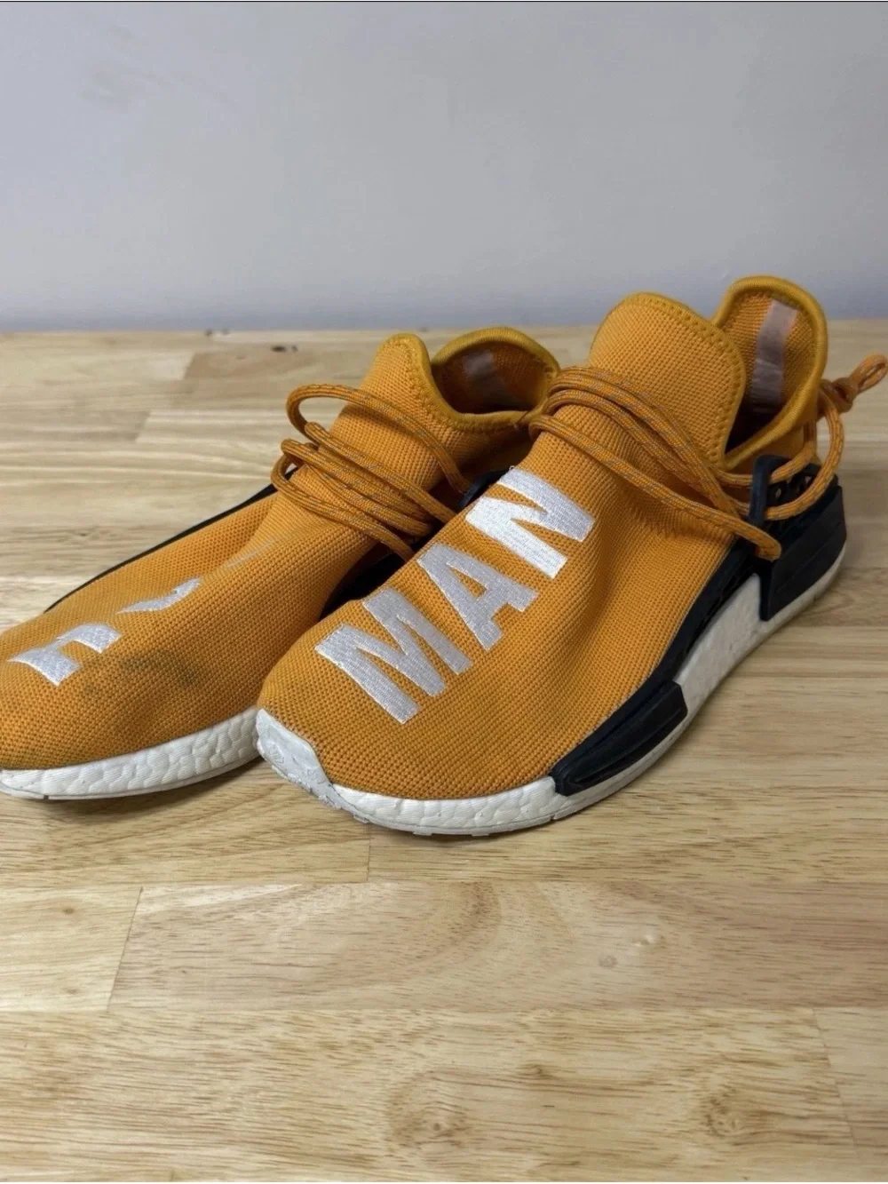 Adidas x Pharrell NMD R1 Human Race Tangerine